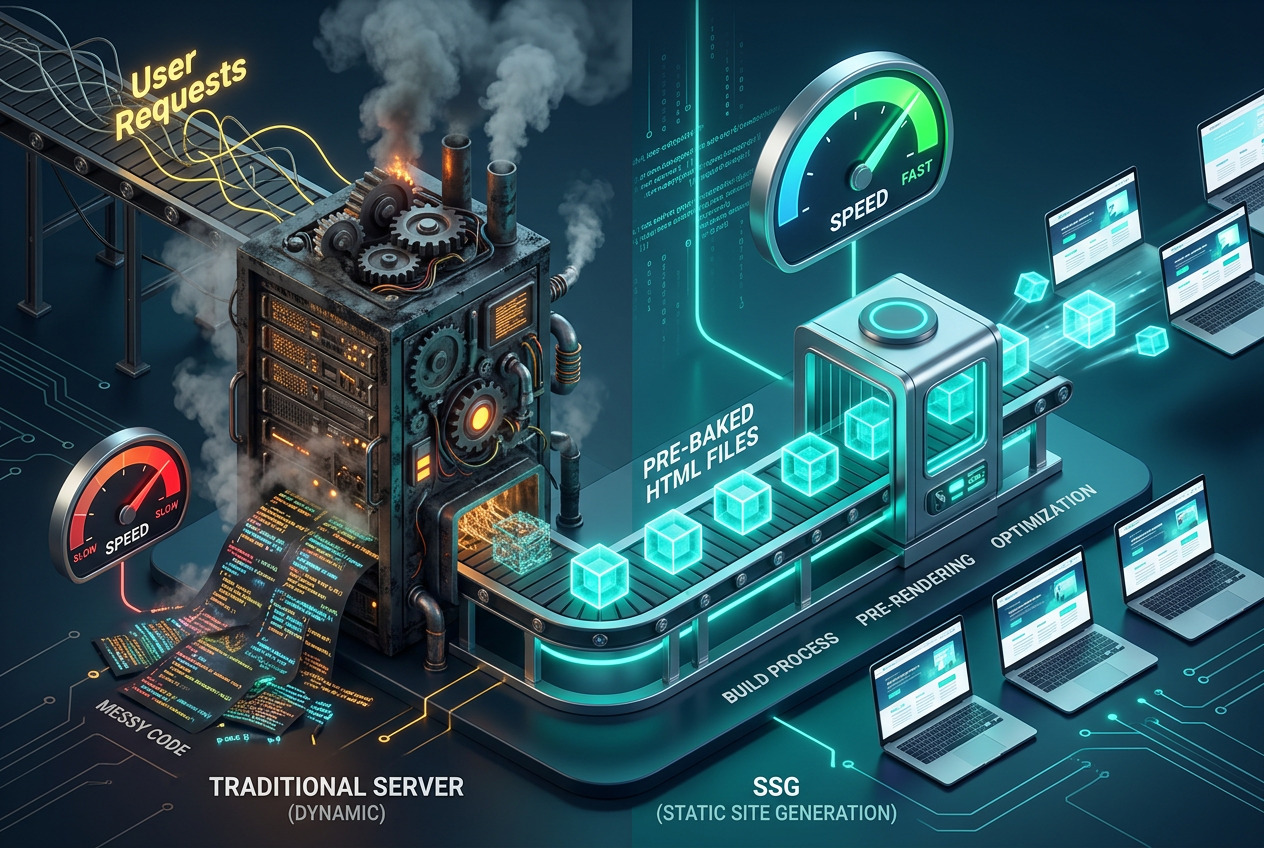 Static Site Generation (SSG) Explained: Why It’s Creating Faster Websites